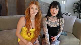 Játékos szobatársak bűbájos alkalmazással szerezzek harmadikat - awlivv, Elly Clutch