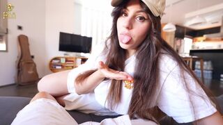 Just pam: egy forró tinédzser amatőr pov kettyintése