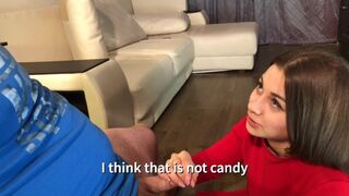 A pipi játsszik új barátja vastag faszával