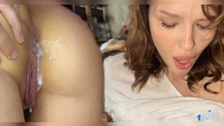 rossz lyuk! háziasszony segglyukába kapja a spriccet