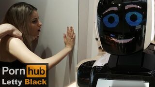 Nyilvános oboázás és beleélvezés a plázában - Letty black