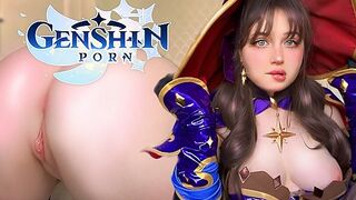 Ellenállhatatlan mona keményen megbassza magát gigászi műfasszal, extrém spricceléssel!